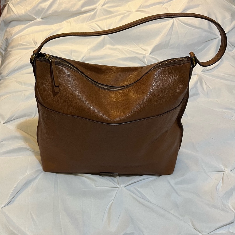Fossil Leather Hobo Bag